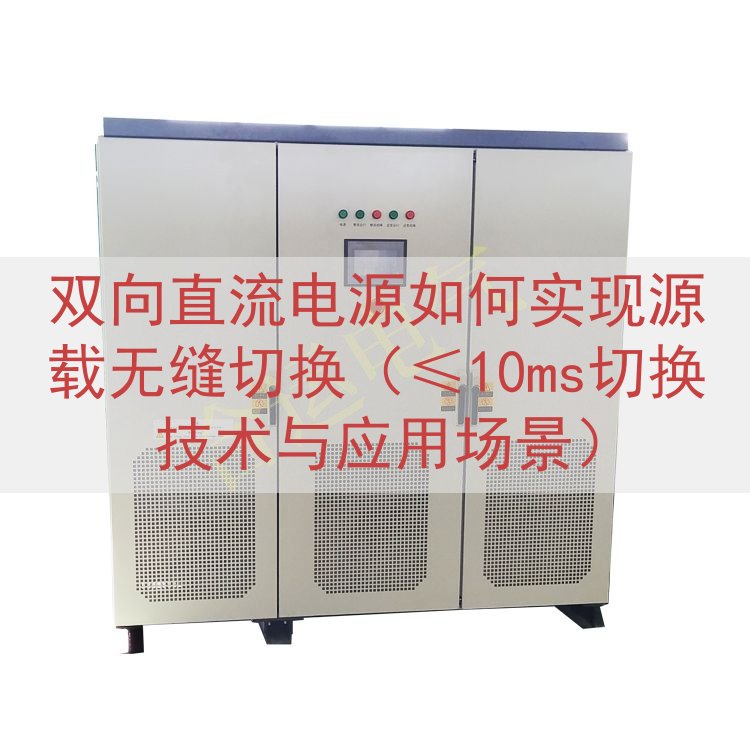 双向直流电源如何实现源载无缝切换（≤10ms切换技术与应用场...