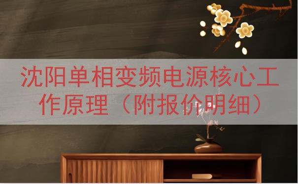 沈阳单相变频电源核心工作原理（附报价明细）